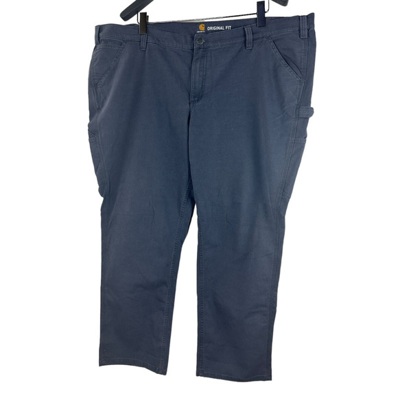 Carhartt Coal Loose Fit Crawford Rugged Flex Pants 102080 011 Women's Size 24W - Picture 3 of 12